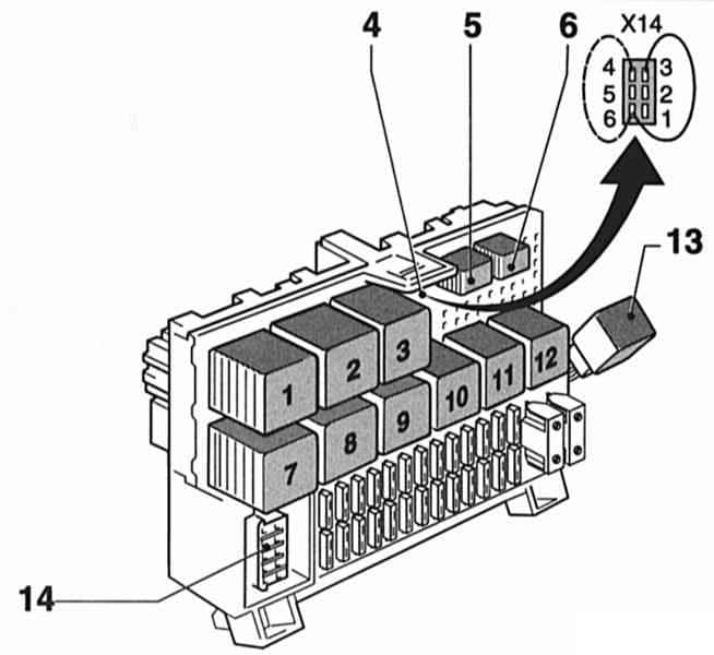 Portafusibili a 6 Vie, Scatola Fusibili ATC/ATO 12V/24V Blocco Fusibili a Lama D