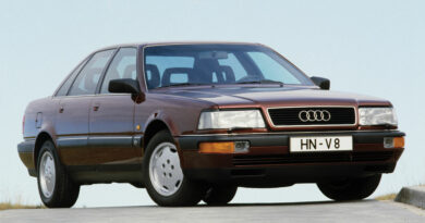Audi V8 4C (1988-1994) - scatola fusibili e relè