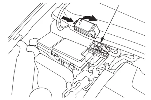 Honda Odyssey RL3  RL4 (2005-2010) - scatola fusibili e relè