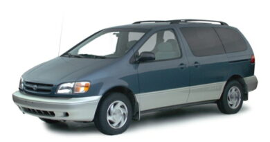 Toyota Sienna XL10 (1998-2000) - scatola fusibili e relè