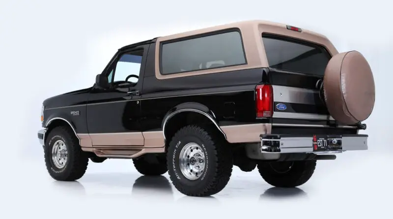 Ford Bronco (1992-1996) - scatola dei fusibili