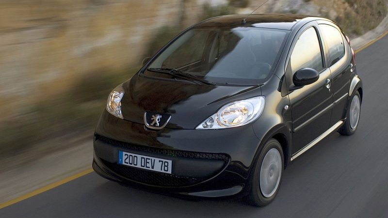 Peugeot 107 (2005-2007) - Scatola dei fusibili
