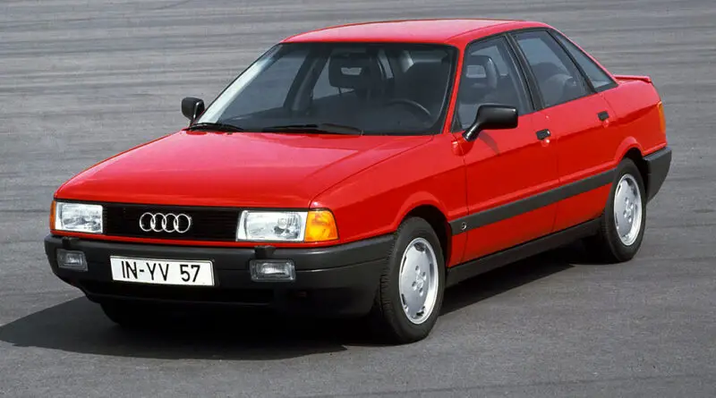Audi 80 B3 (1986-1991) - scatola dei fusibili