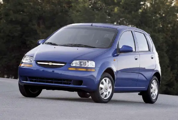 Chevrolet Aveo (2002-2006) - Scatola dei fusibili