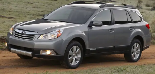 Subaru Outback (2010-2012) - Scatola dei fusibili