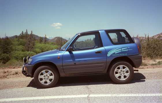 Toyota RAV4 XA10 (1997) - scatola dei fusibili