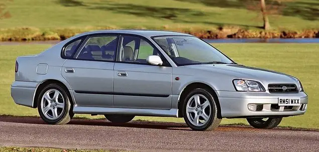 Subaru Legacy (2001-2003) – caixa de fusíveis