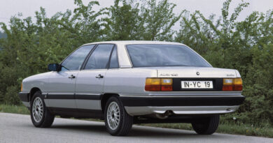Audi 100 C3 (1989-1991) - scatola dei fusibili