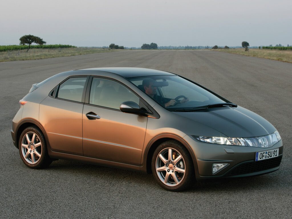 Honda Civic (2006-2011) – caixa de fusíveis