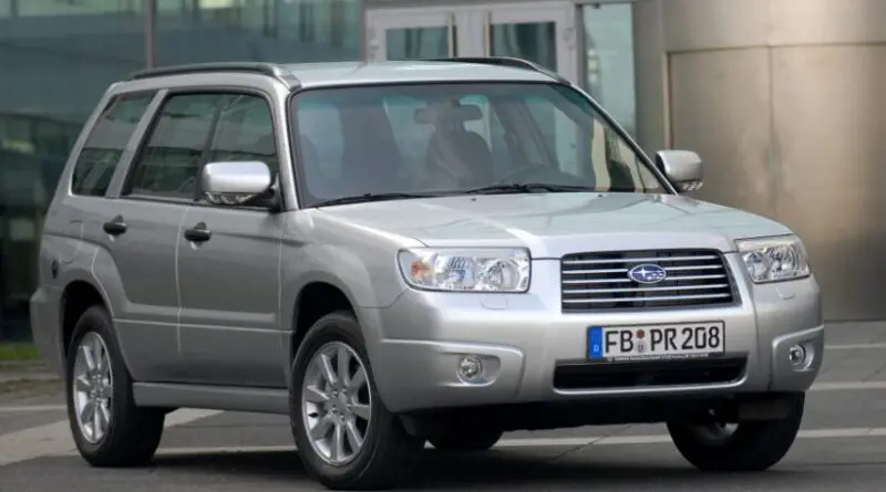 Subaru Forester SG (2005-2006) - Scatola dei fusibili