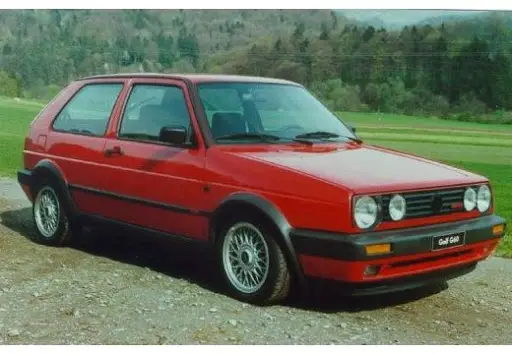 Volkswagen Golf 2 CE2 (1989-1992) - Scatola dei fusibili